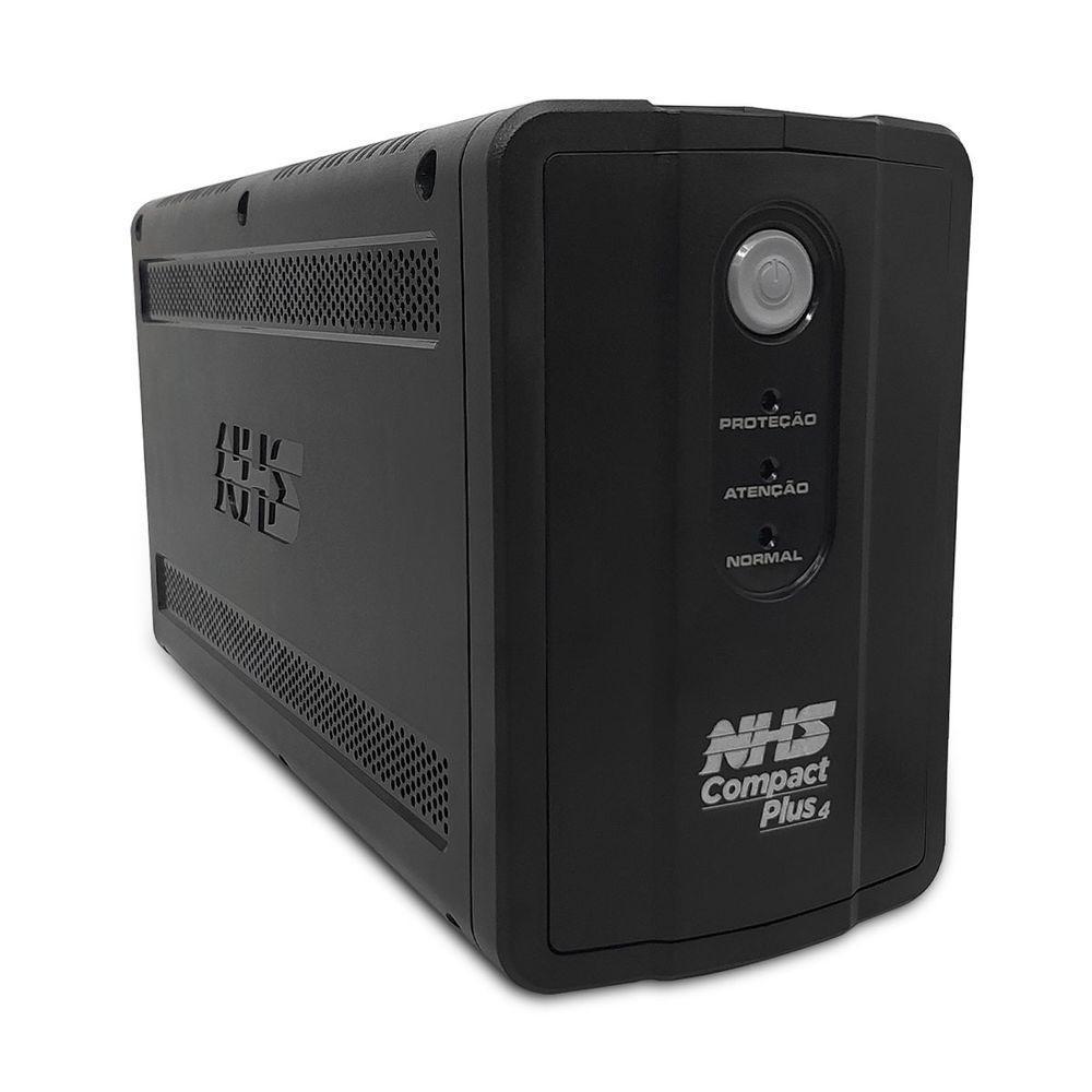Nobreak 1000va Nhs Compact Plus 4, Bivolt Aut., S/120v, Bat. 2x7ah/12v, 8 Tomadas - 90.b1.a01000 - 6