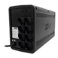 Nobreak 1000va Nhs Compact Plus 4, Bivolt Aut., S/120v, Bat. 2x7ah/12v, 8 Tomadas - 90.b1.a01000 - 3