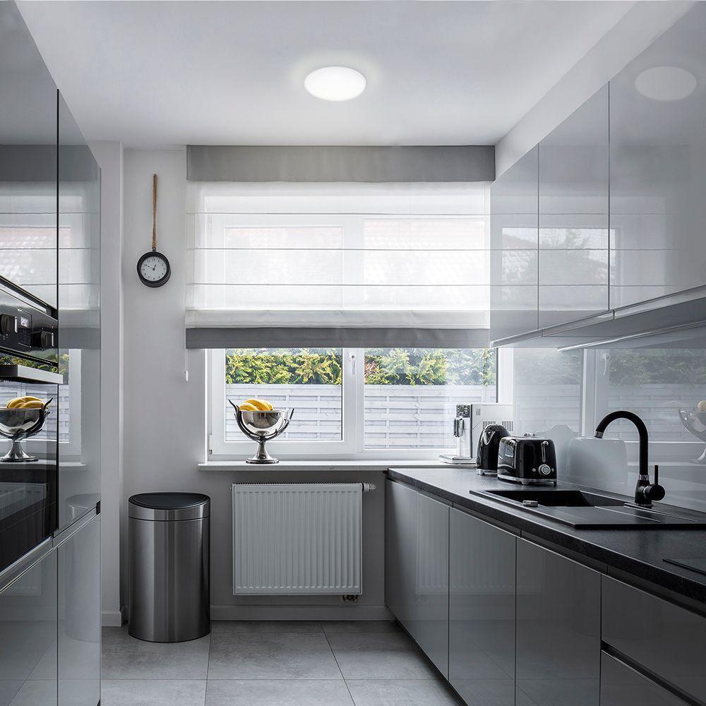 Painel De Led Taschibra Frameless Redondo Embutir 36w Bivolt 6500k Luz Fria - 3