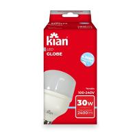 Kit 7 Lâmpadas Led Globe 30w Branca Fria E27 Bivolt - 2