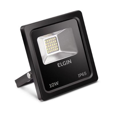 Projetor Led para Uso Externo 10w 6500k Bivolt Preto