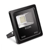 Projetor Led para Uso Externo 10w 6500k Bivolt Preto - 6