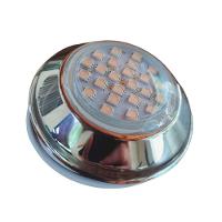 Refletor Power Led 5W Inox Cor Da Luz Azul Iluminação Para Piscina - Brustec - 7
