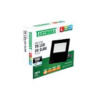 Refletor Tr Led 20w Slim Preto - Taschibra 6500k (branca) - 1