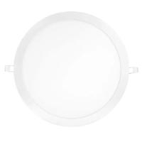 Kit 2 Painéis Led Embutir 24w Redondo Branco Frio Bivolt - 4