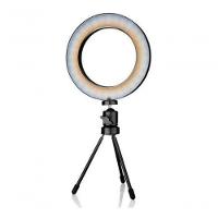 Ring Light 16Cm Com Tripé De Mesa E Controle Ring Fill Light - 1