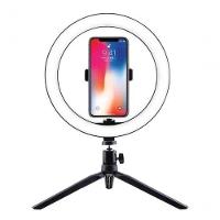 Ring Light 16Cm Com Tripé De Mesa E Controle Ring Fill Light - 3