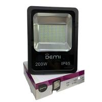 Refletor Projetor Led Slim 200w 6500k Bivolt Preto - Demi - 3
