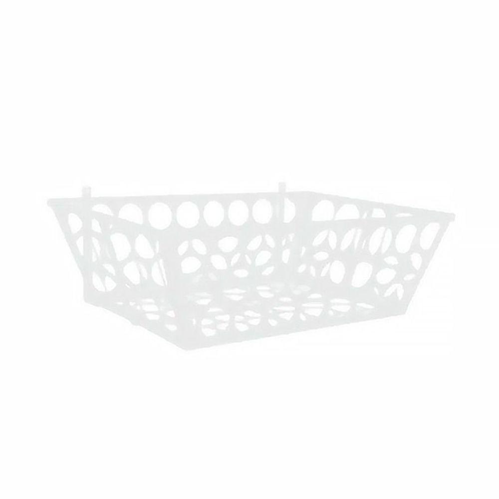 Lixeira de Rua Modelo Retangular 60cm de Parede - 1