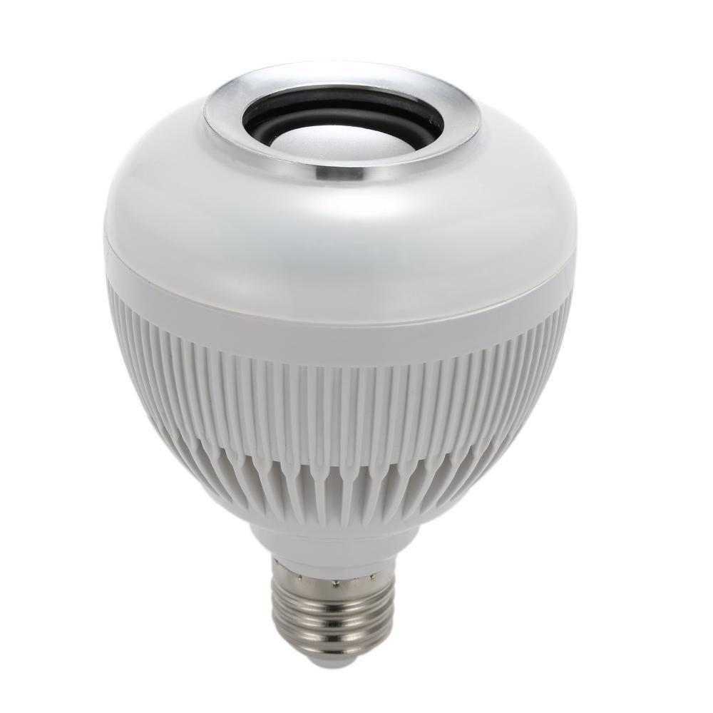 Lâmpada Led Music Bluetooth Rgb 12W Com Controle Remoto - 4