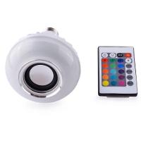 Lâmpada Led Music Bluetooth Rgb 12W Com Controle Remoto - 2
