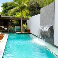 Cascata 180cm De Embutir Na Parede Com Acabamento Em Aço Inox Para Piscina - 3