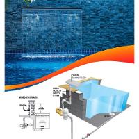 Cascata 180cm De Embutir Na Parede Com Acabamento Em Aço Inox Para Piscina - 6