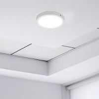 Painel Com Placa De Led Taschibra 12w Lys Redondo Sobrepor Bivolt - 2