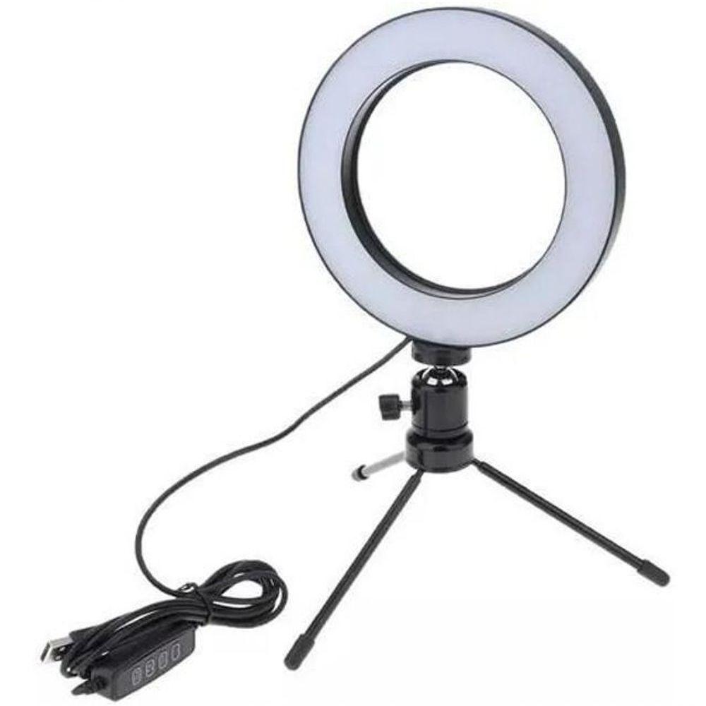 Iluminador Ring Light 16Cm Usb Led - 1