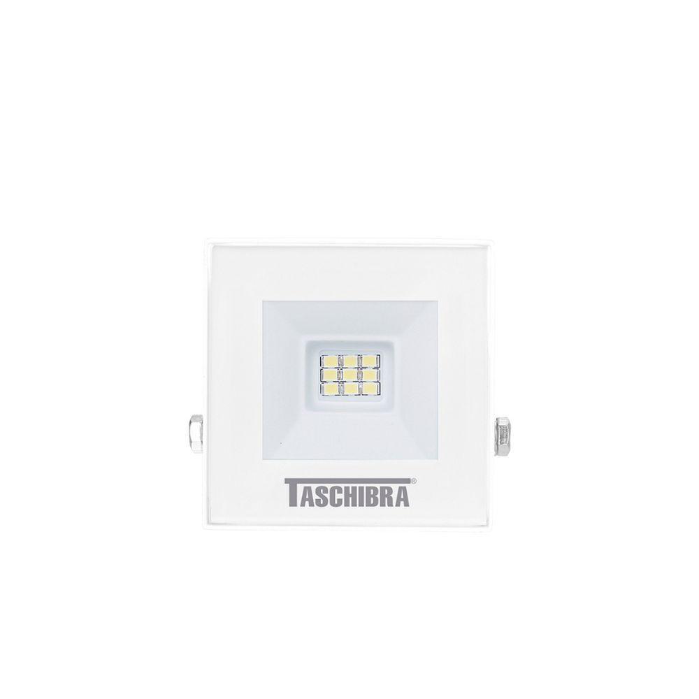 Refletor Tr Led 10w Rgb - Taschibra Branco - 2