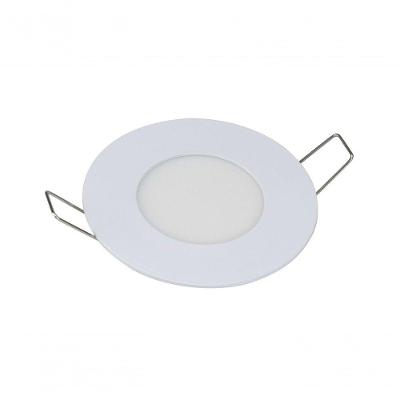 Painel De Led Redondo Embutir 6w Bivolt Taschibra 6500k Luz Fria