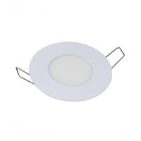 Painel De Led Redondo Embutir 6w Bivolt Taschibra 6500k Luz Fria - 1