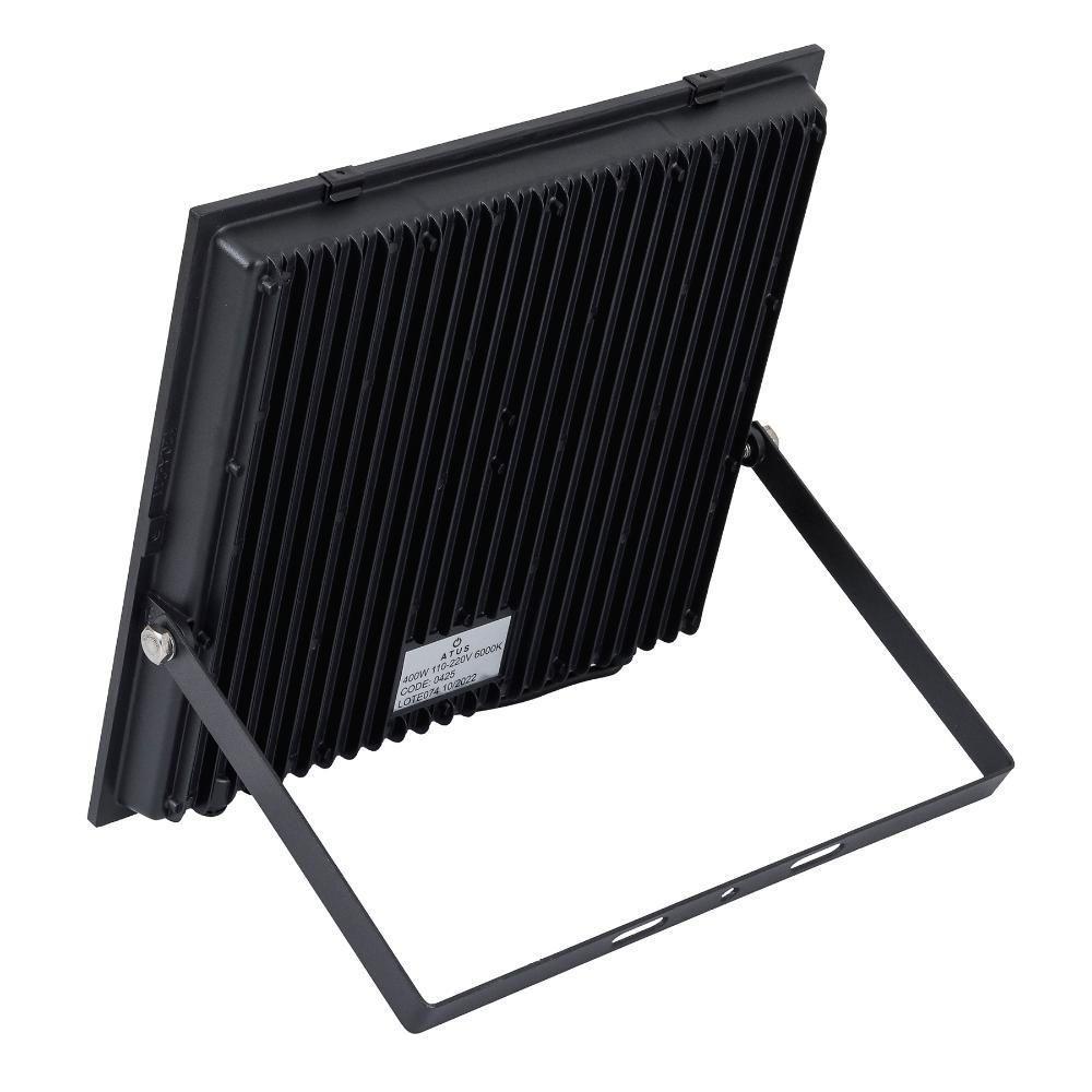 Refletor Led 400W- Bivolt-Ip65 - 6000K - 3