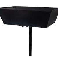 Lixeira de Rua Modelo Retangular 60cm - 1