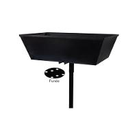 Lixeira de Rua Modelo Retangular 60cm - 3