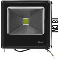 Refletor De Led Externo Jardim Fachada Muro 20 W Bivolt - 2