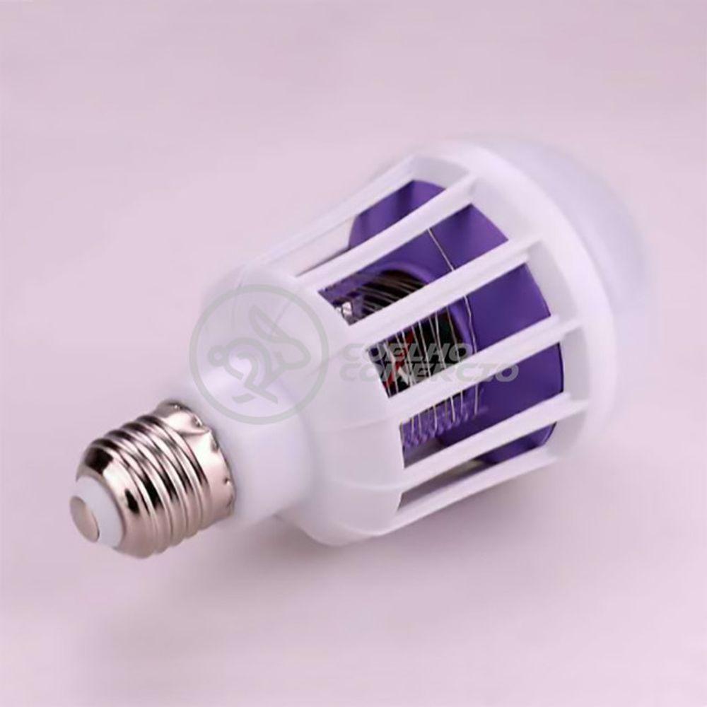 Lâmpada Luz Led Branco 15w Atrai Choque Mosquito - 5