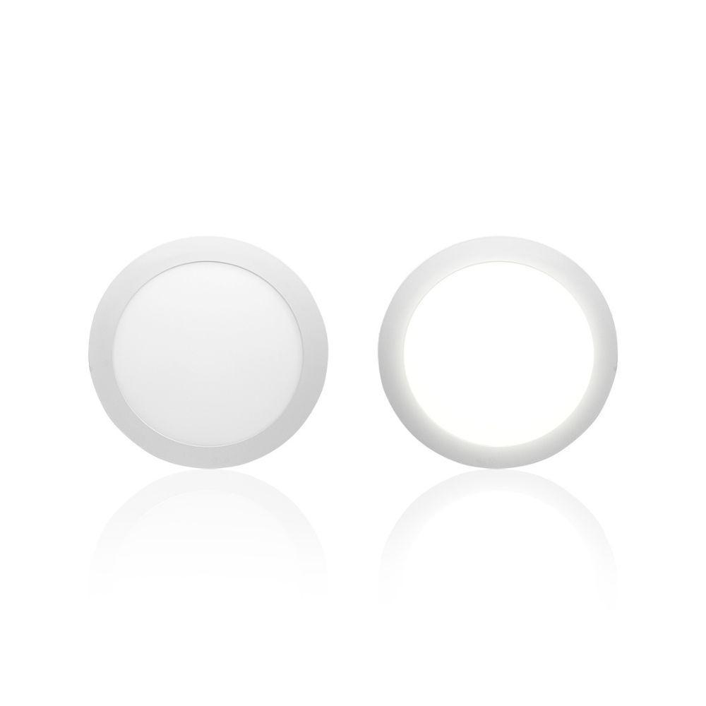 Painel Led 12w Redondo Embutir - Taschibra 6500k (branca) - 5