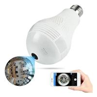 Lâmpada Inteligente Câmera Ip Wifi Panorâmica - 9