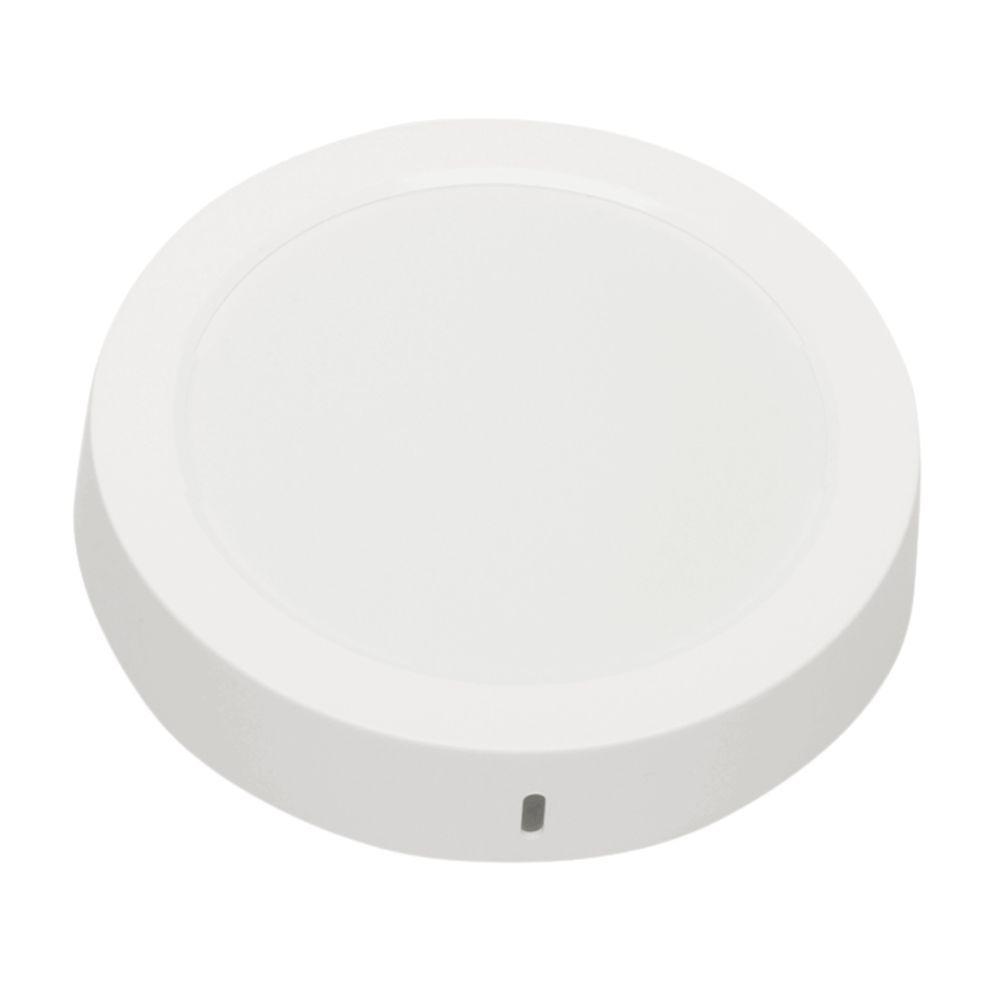 Painel Com Placa De Led Taschibra 24w Lys Redondo Sobrepor Bivolt 6500k Luz Fria - 2