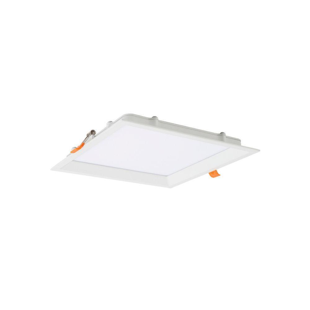 Painel De Led Quadrado Embutir Recuado 12w Bivolt Taschibra 6500k Luz Fria - 2