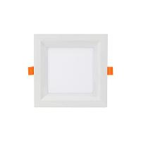 Painel De Led Quadrado Embutir Recuado 12w Bivolt Taschibra 6500k Luz Fria - 1