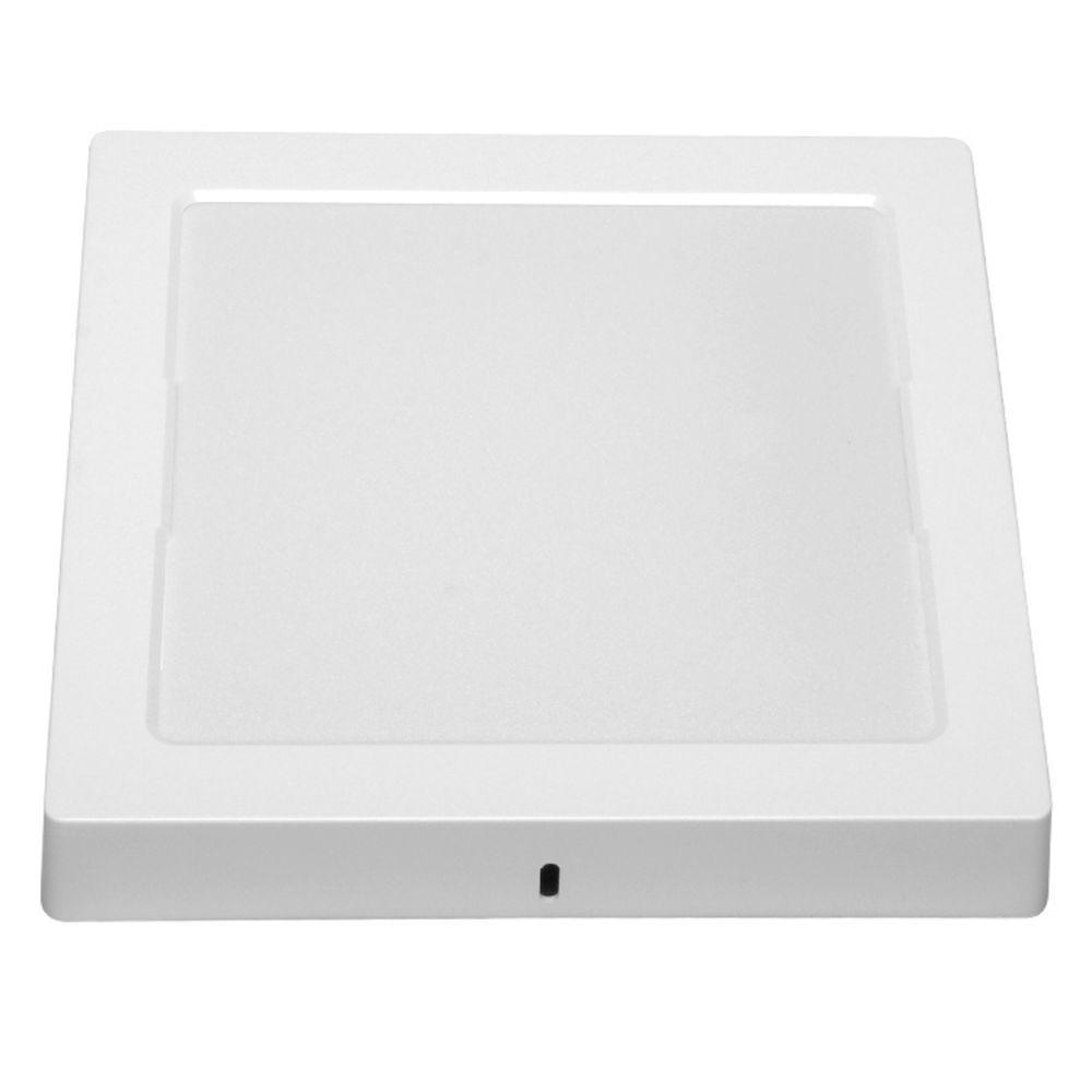 Painel Com Placa De Led Taschibra 24w Lys Quadrado Sobrepor Bivolt 3000k Luz Quente - 1