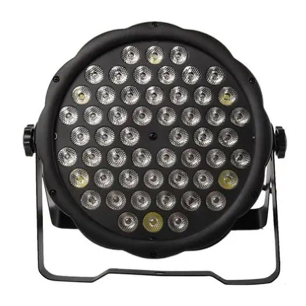 Jogo Luz Canhao Refletor Par Led 54 Leds 3W Real Rgbw Dmx - 1