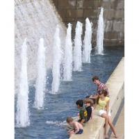 Bico Geiser Em Aço Inox Para Fonte, Chafariz E Lagos Efeito Espuma 35mm Entrada Rosca De 3/4" - 2