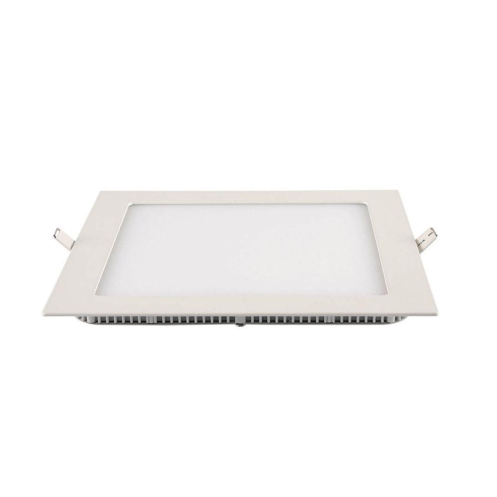 Painel De Led Quadrado Embutir 12w Bivolt Blumenau 6500k Luz Fria - 1