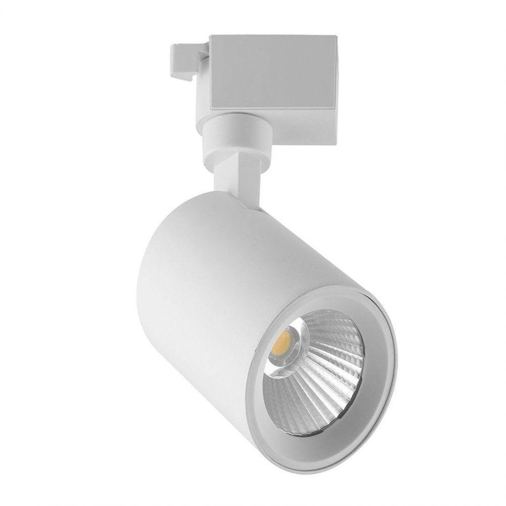 Trilho Eletrificado 1 Metro Com 4 Spot Led 10W Bivolt Da Lâmpada Branco Frio - 1