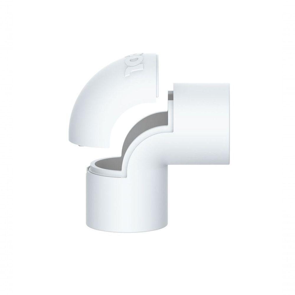 Joelho Pvc 1/2" Para Eletroduto Branco Inpol - 1