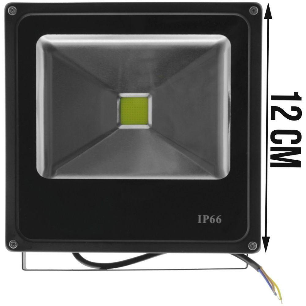 Refletor De Led Externo Jardim Muro 10 W Bivolt Verde - 2