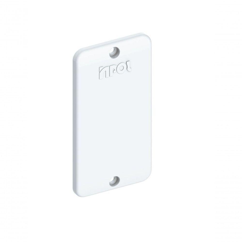Tampa Pvc Cega Para Condulete 3/4" Branco Inpol - 1