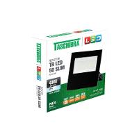 Refletor Tr Led 50w Slim Preto - Taschibra 6500k (branca) - 1