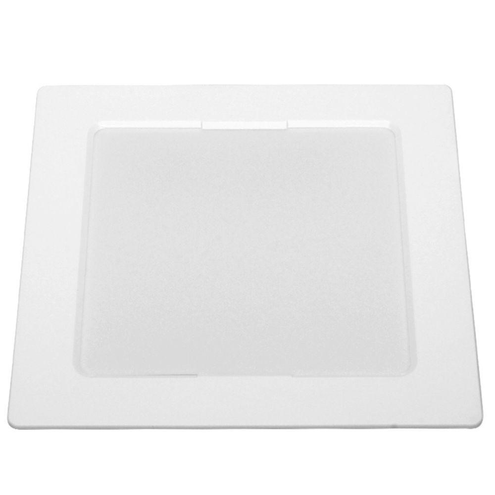 Painel Com Placa De Led Taschibra 24w Lys Quadrado Embutir Bivolt 3000k Luz Quente - 1