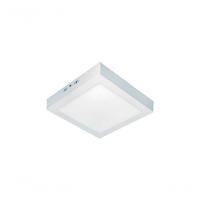 Painel De Led Quadrado Sobrepor 12w Bivolt Taschibra 3000k Luz Quente - 1