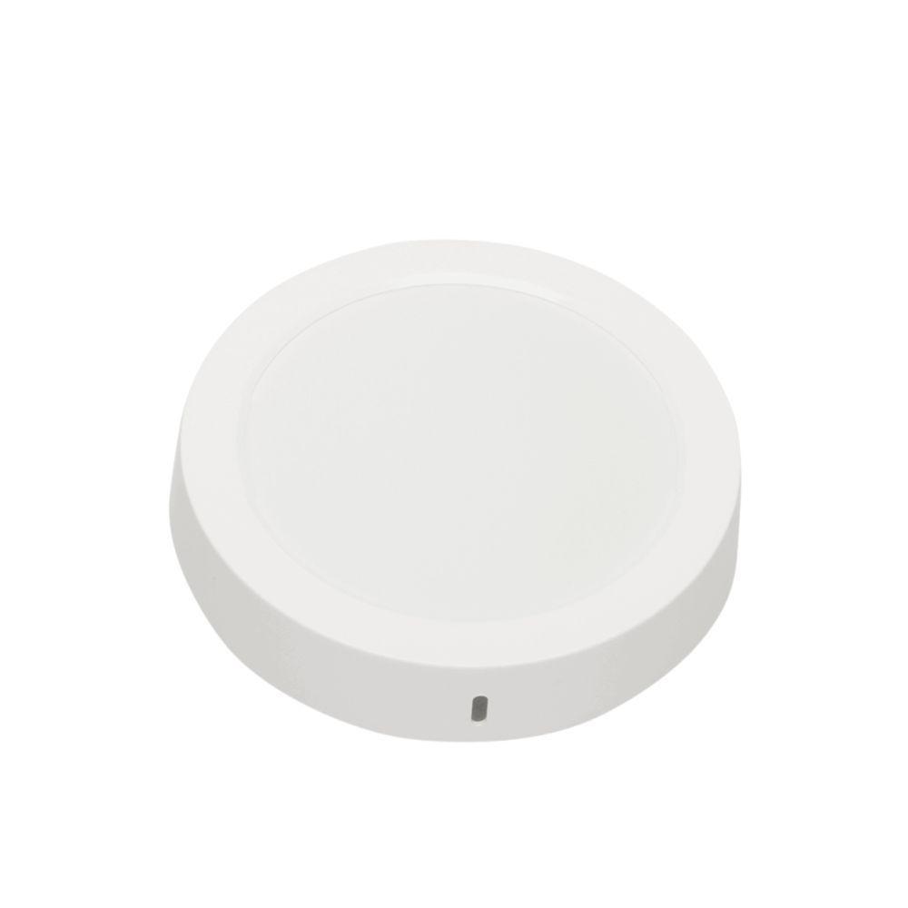 Painel Com Placa De Led Taschibra 12w Lys Redondo Sobrepor Bivolt 4000k Luz Neutra - 1