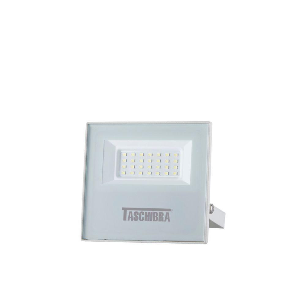 Refletor Tr Led 30w Slim Branco - Taschibra 6500k (branca) - 3