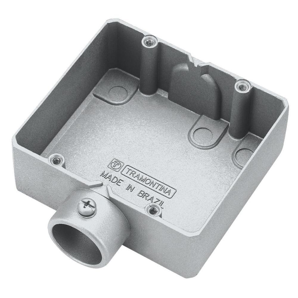 Condulete Duplo 3/4 Polegada Tipo "ed" - Sem Tampa / Sem Rosca / Sem Pintura - 1