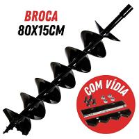 Perfurador De Solo Kawashima Ed43Ebd Broca 80X15Cm Com Vídia - 9