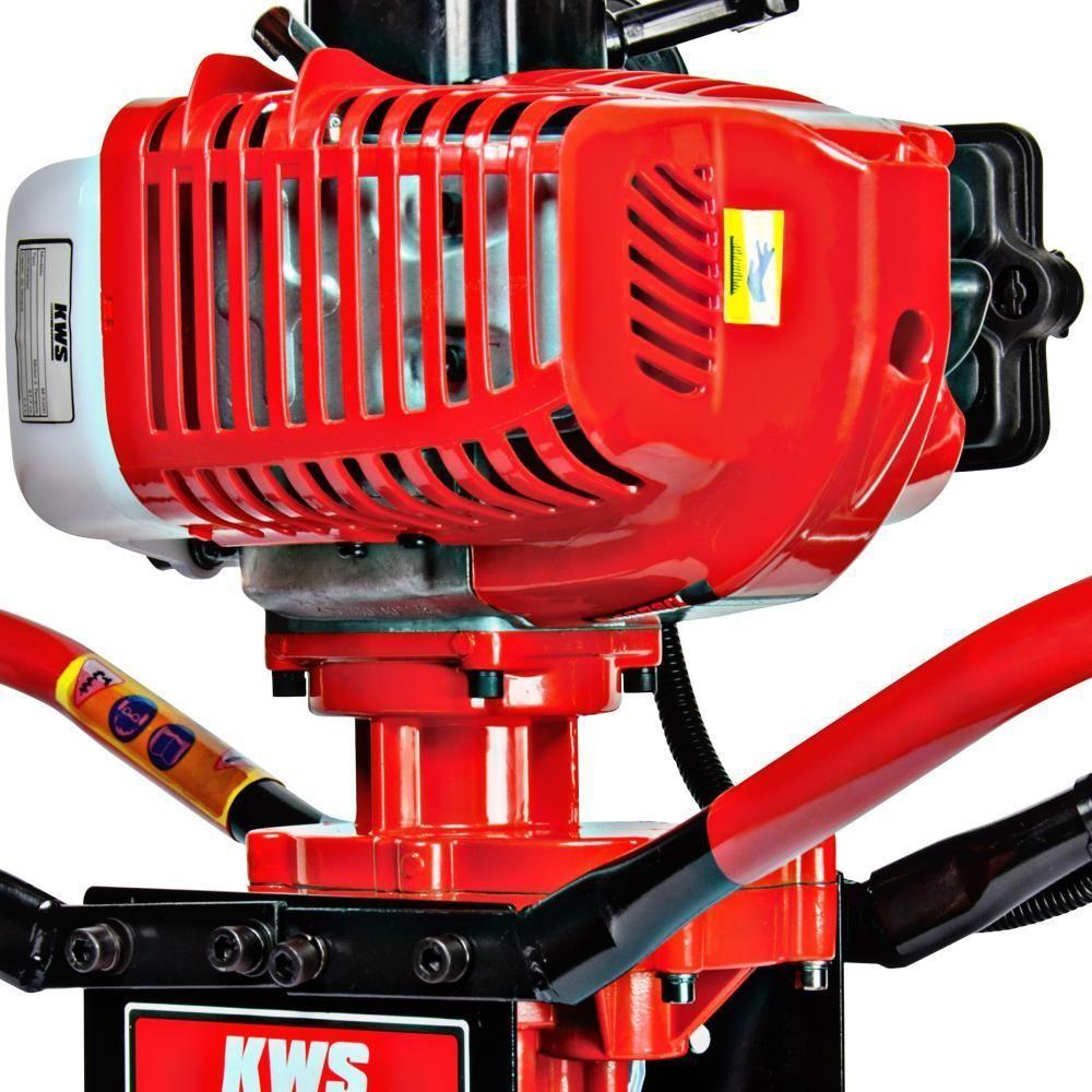 Perfurador De Solo Kawashima Ed52 Resistente Com Broca 200mm - 9