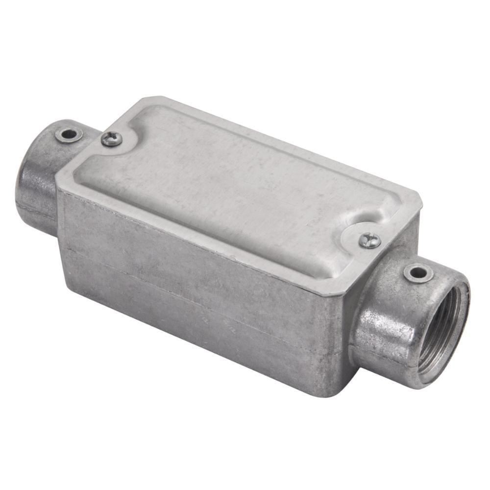 Condulete Fixo 3/4" Tipo "c" - Com Tampa / Rosca Bsp / Sem Pintura - 4