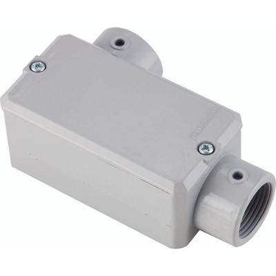 Condulete Fixo 2" Tipo Ll Tramontina Com Tampa Com Rosca Bsp E Com Pintura Eletrostática Tramontina